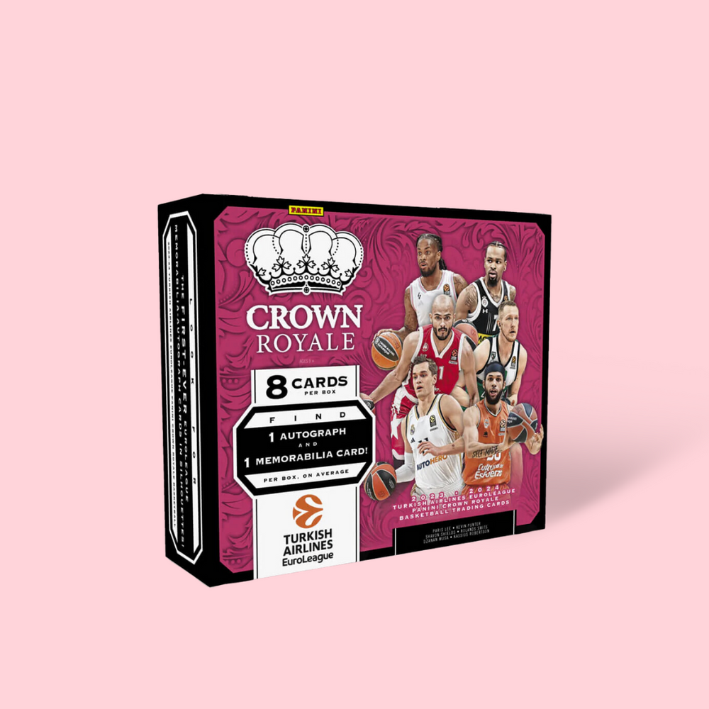 2023-24 Crown Royale Basketball Euro League Hobby Box