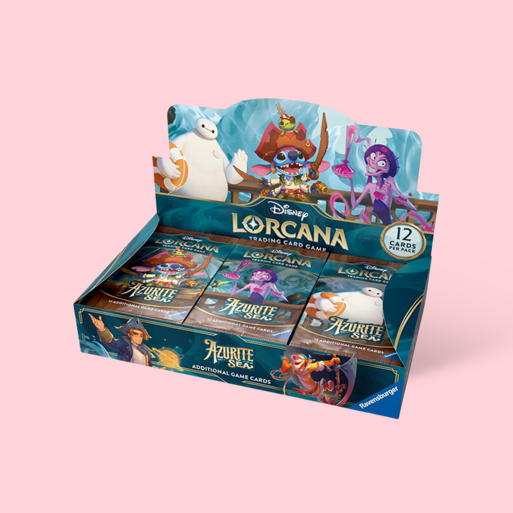 Disney Lorcana Azurite Sea Booster Box