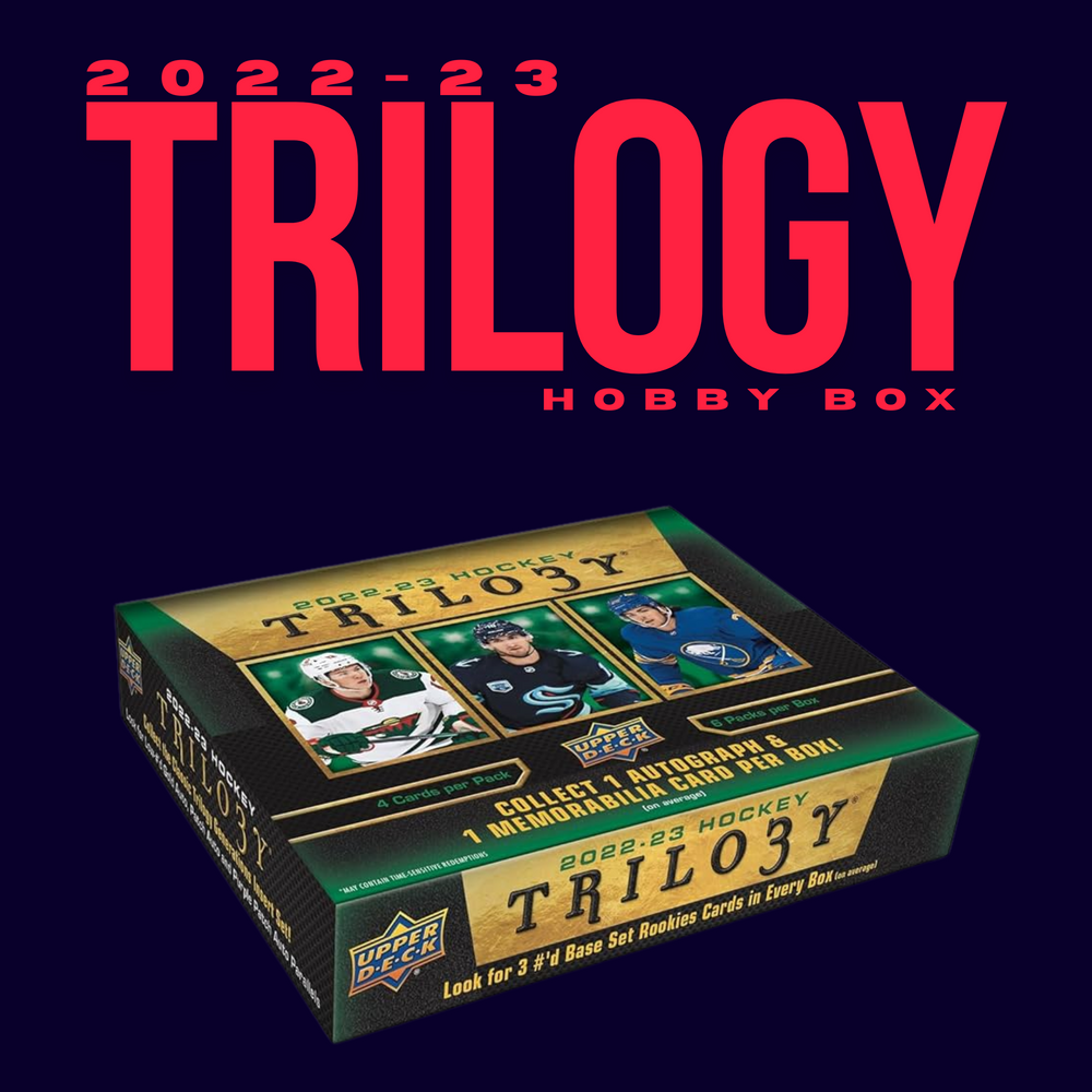 2022-23 Upper Deck Trilogy Hobby Box