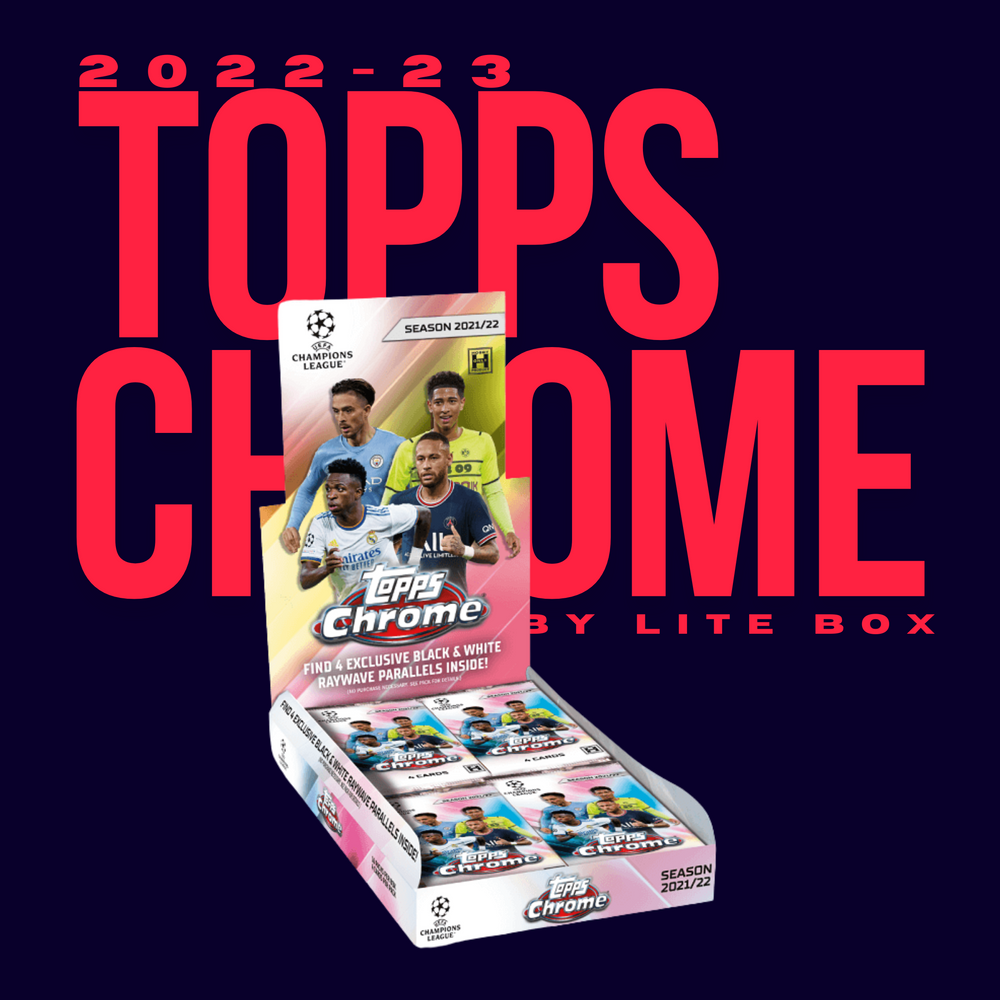 2021-22 Topps Chrome UCL Hobby Lite Box