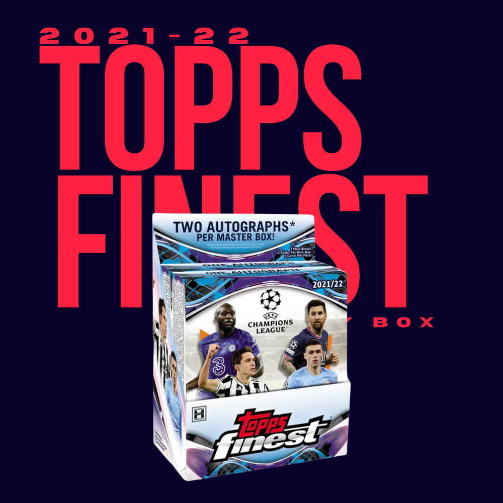 2021-22 Topps Finest UCL Hobby Box