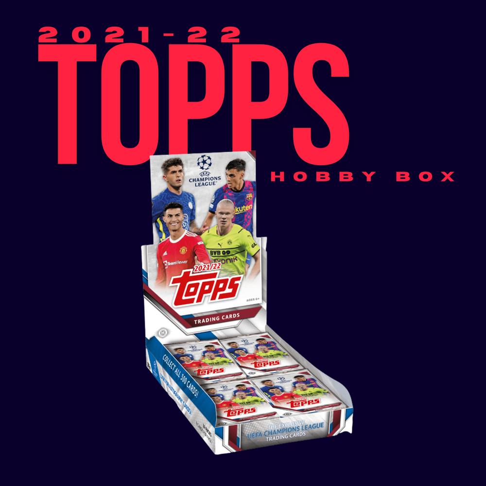 2021-22 Topps UCL Hobby Box