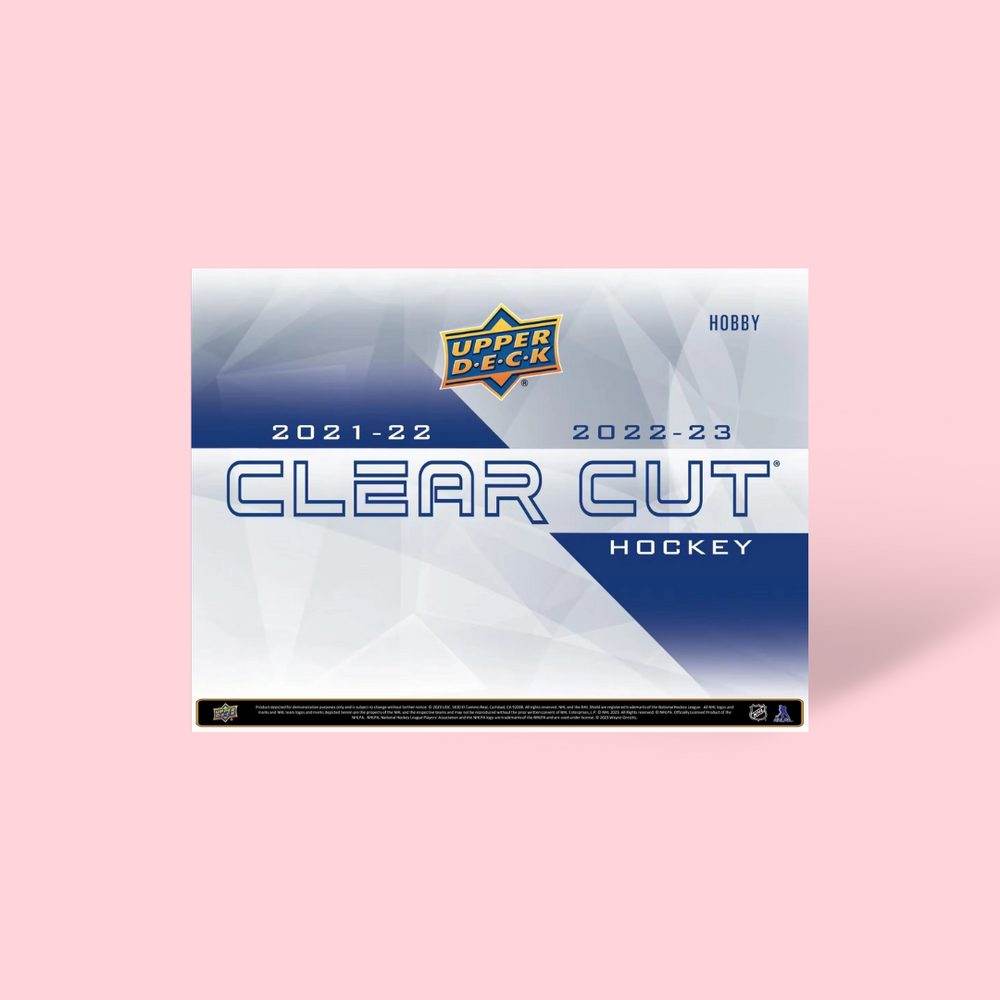 2022-23 Upper Deck Clear Cut Hobby Box