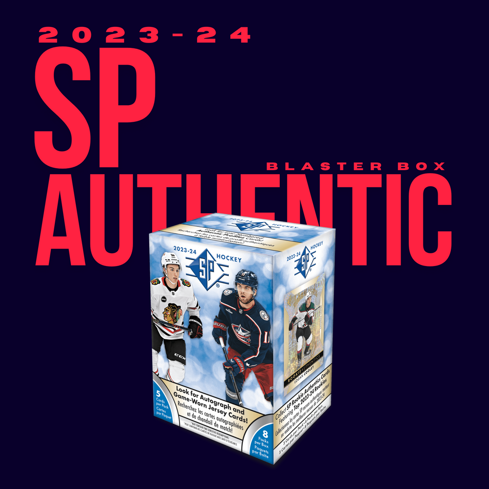 2023-24 Upper Deck SP Authentic Blaster Box