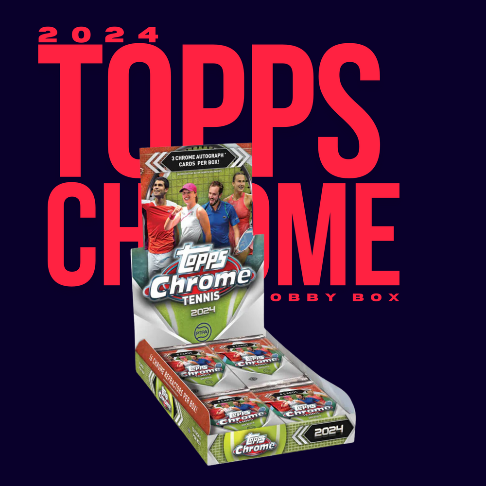 2024 Tennis Topps Chrome Hobby Box