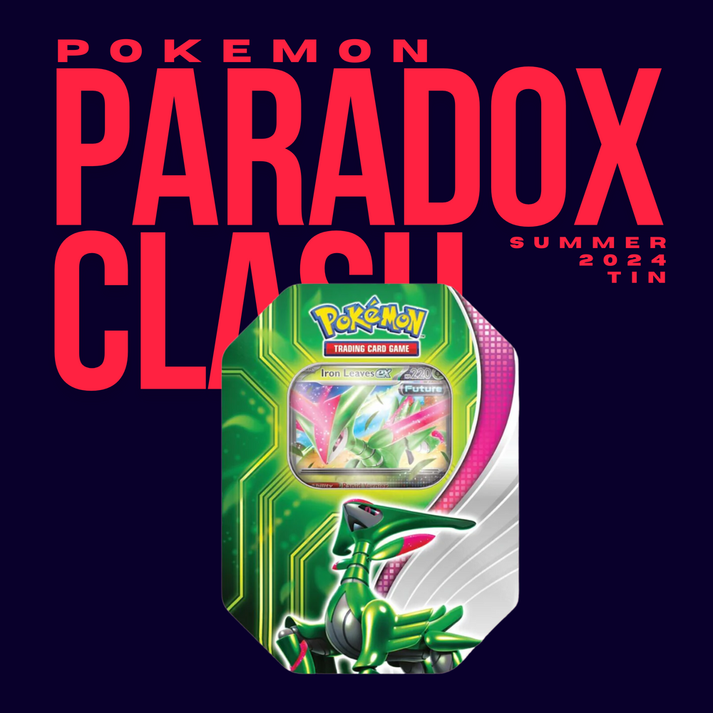 Pokemon Paradox Clash Summer Tin 2024