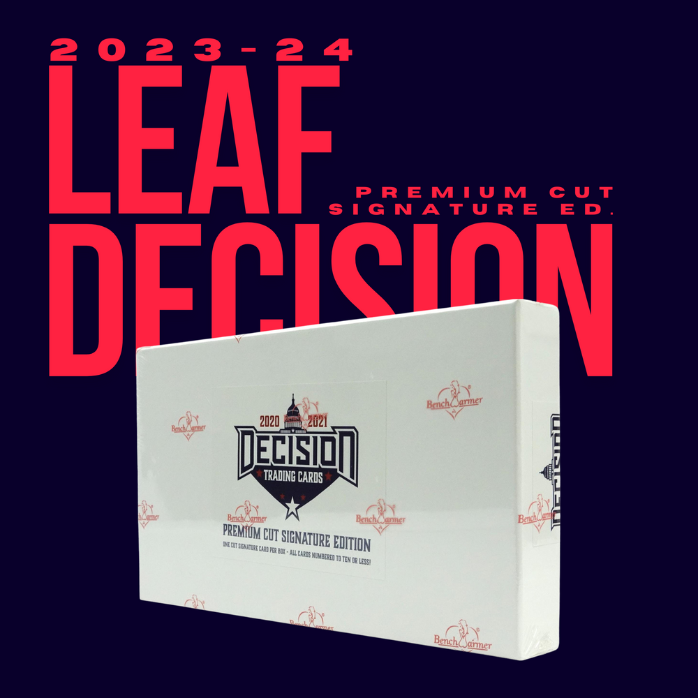 2021 Leaf Decision Cut Signature Hobby Box