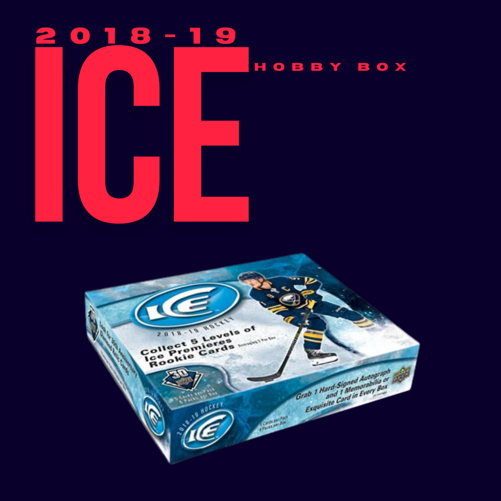 2018-19 Upper Deck Ice Hobby Box