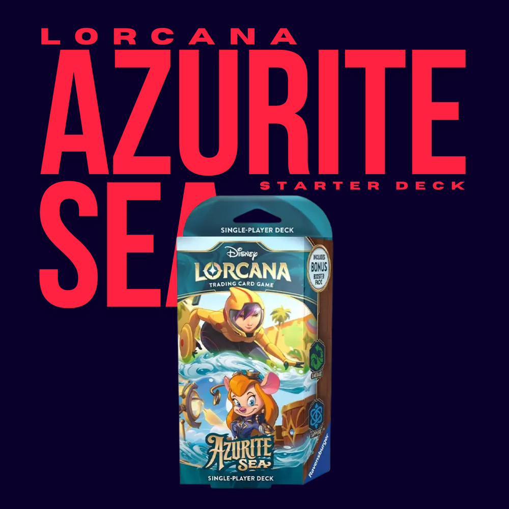 Disney Lorcana Azurite Sea Starter Deck