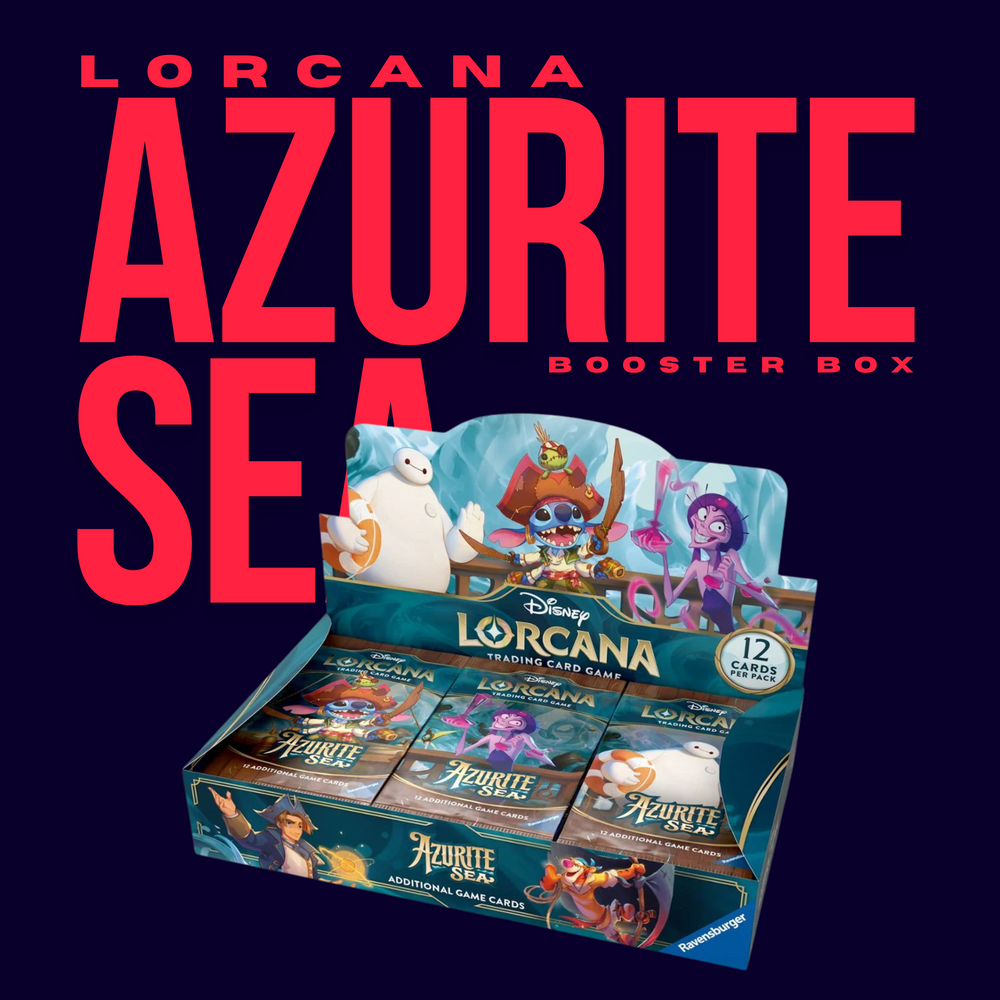 Disney Lorcana Azurite Sea Booster Box