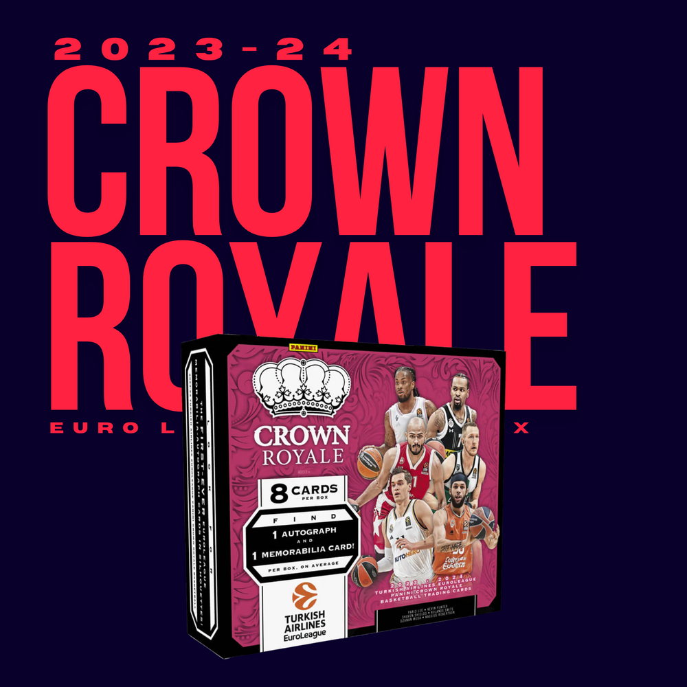 2023-24 Crown Royale Basketball Euro League Hobby Box