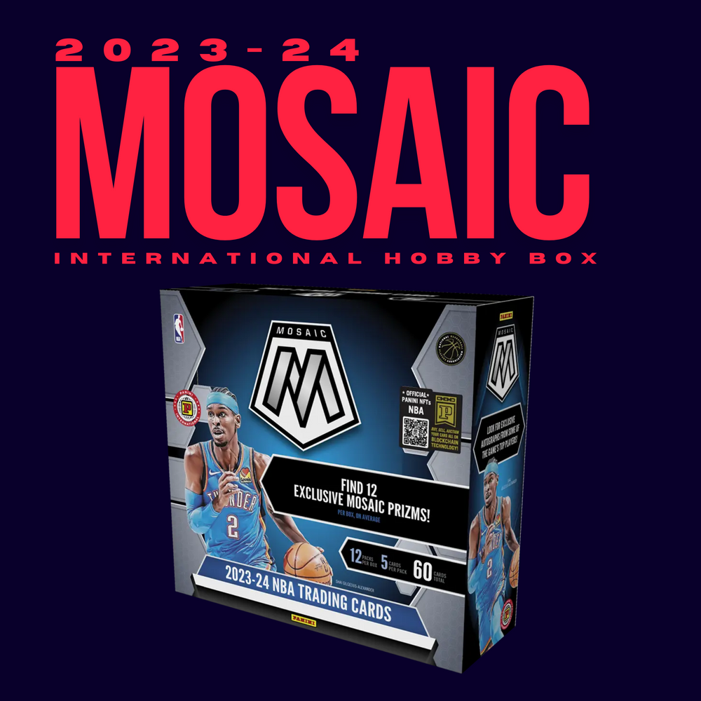 2023-24 Panini Mosaic NBA International Hobby Box